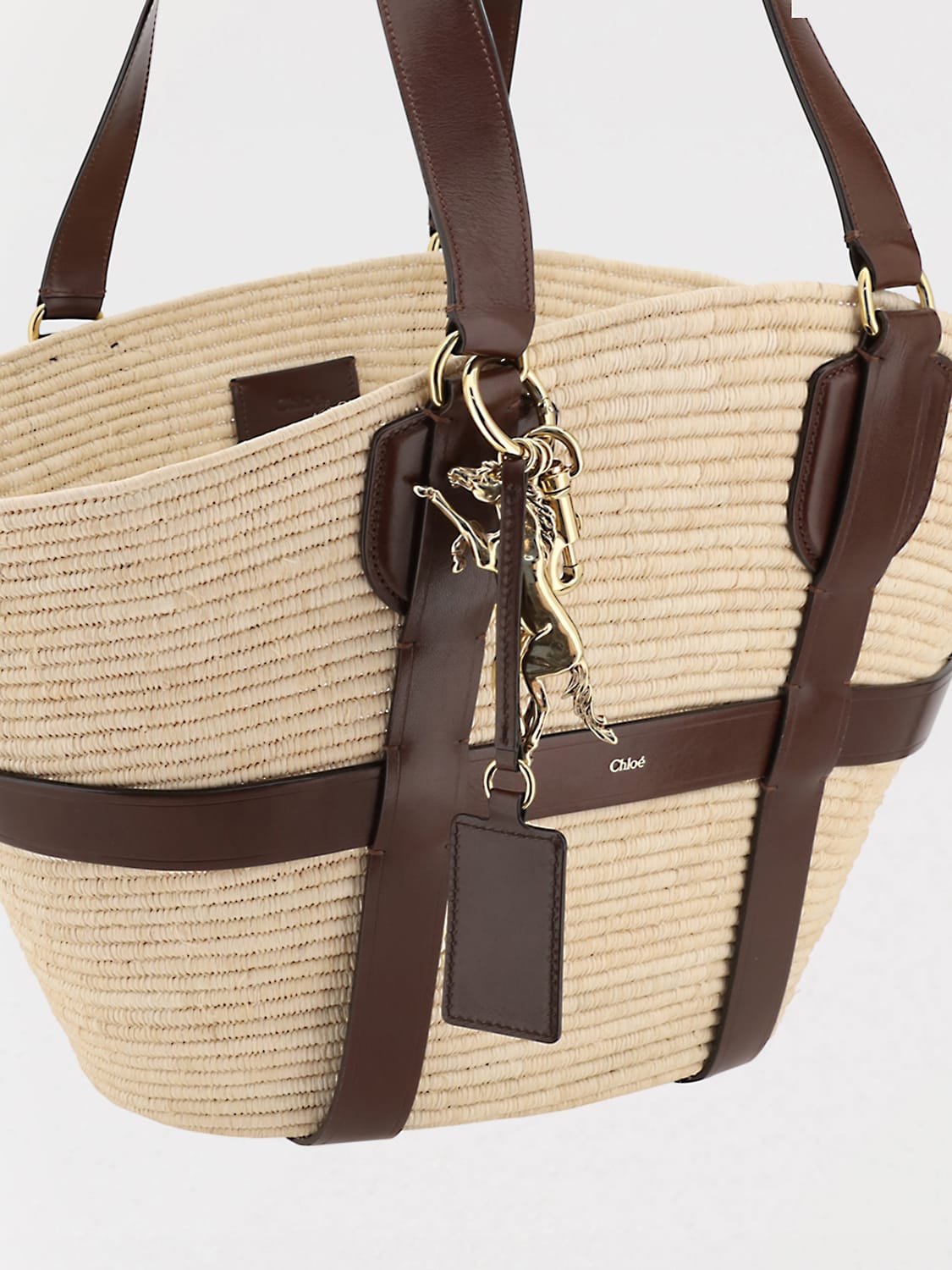 CHLOÉ: Shoulder bag woman - Brown | Chloé shoulder bag