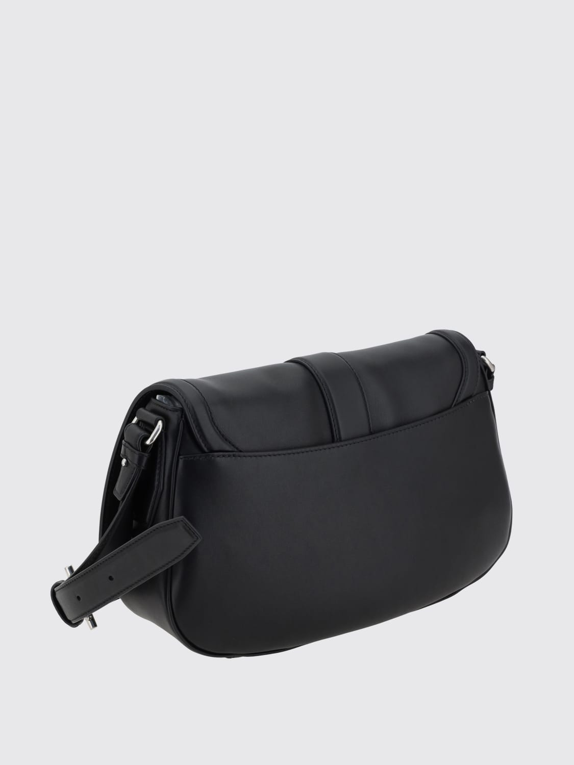 MCQUEEN BORSA A TRACOLLA: Borsa Satchel McQueen in pelle , Nero - Img 2