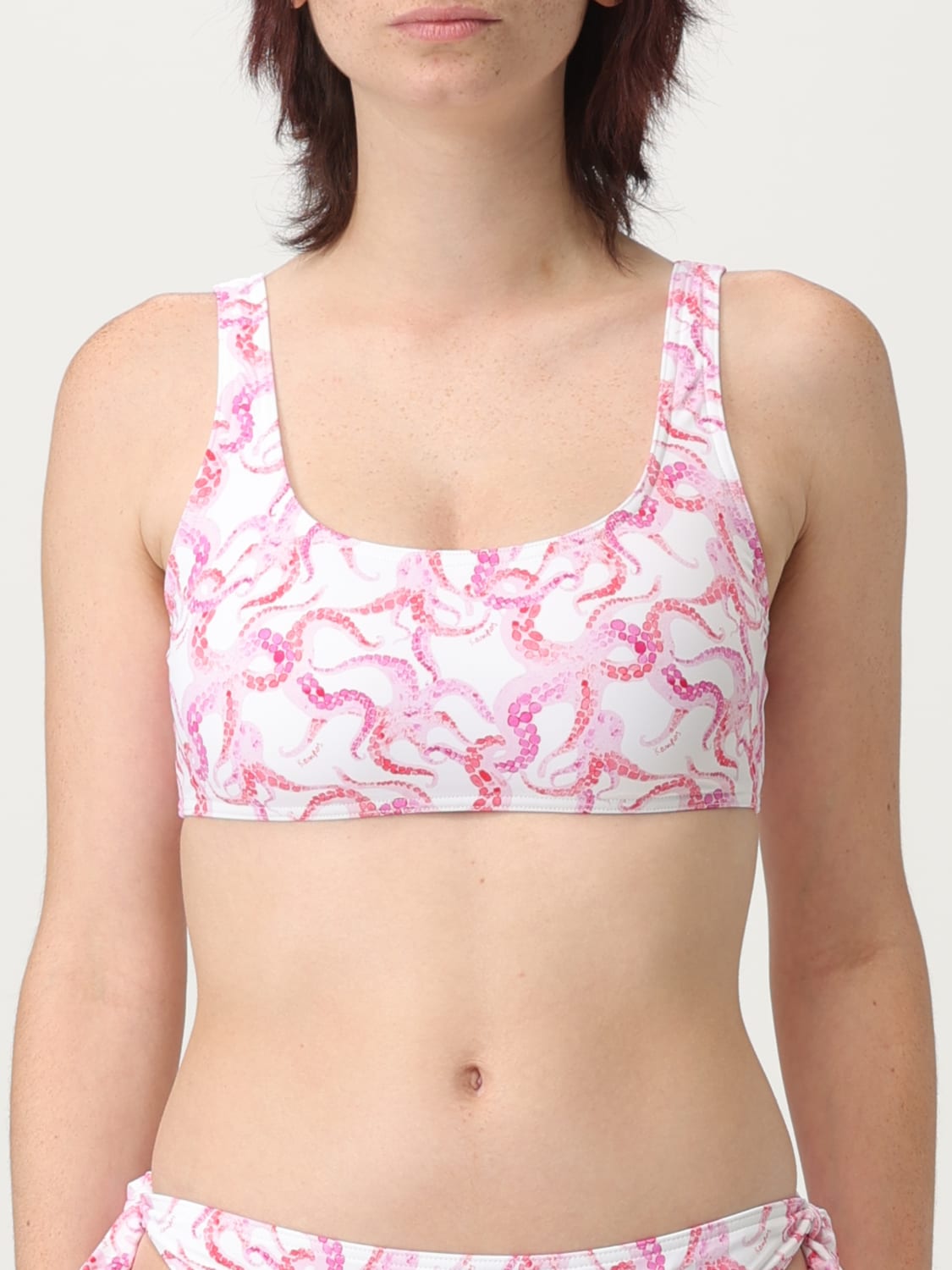 KAMPOS COSTUME: Costume da bagno bikini top Kampos, Rosa - Img 1