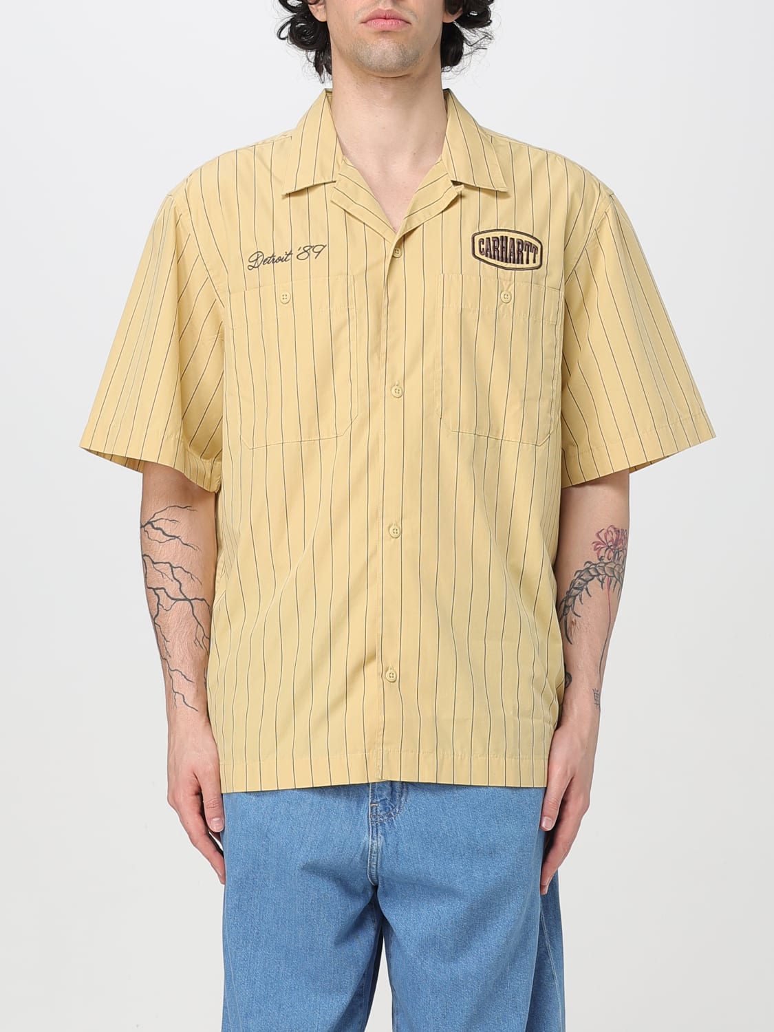 CARHARTT WIP HEMD: Hemd herren Carhartt Wip, Gelb - Img 1