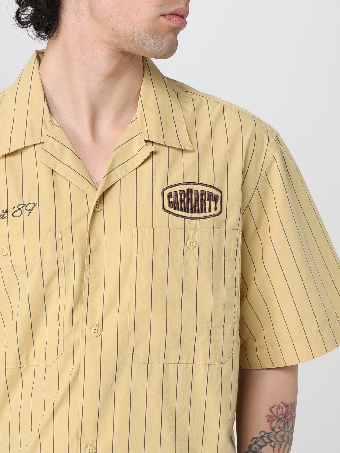 CARHARTT WIP HEMD: Hemd herren Carhartt Wip, Gelb - Img 3