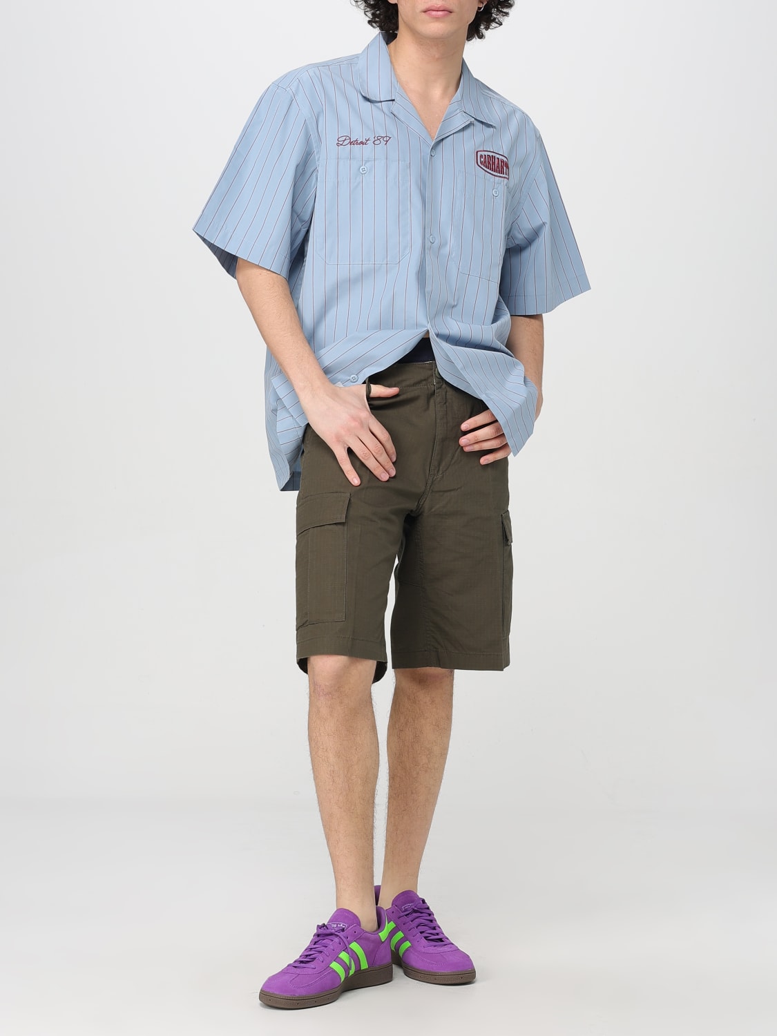 CARHARTT WIP SHORTS: Short men Carhartt Wip, Green - Img 2