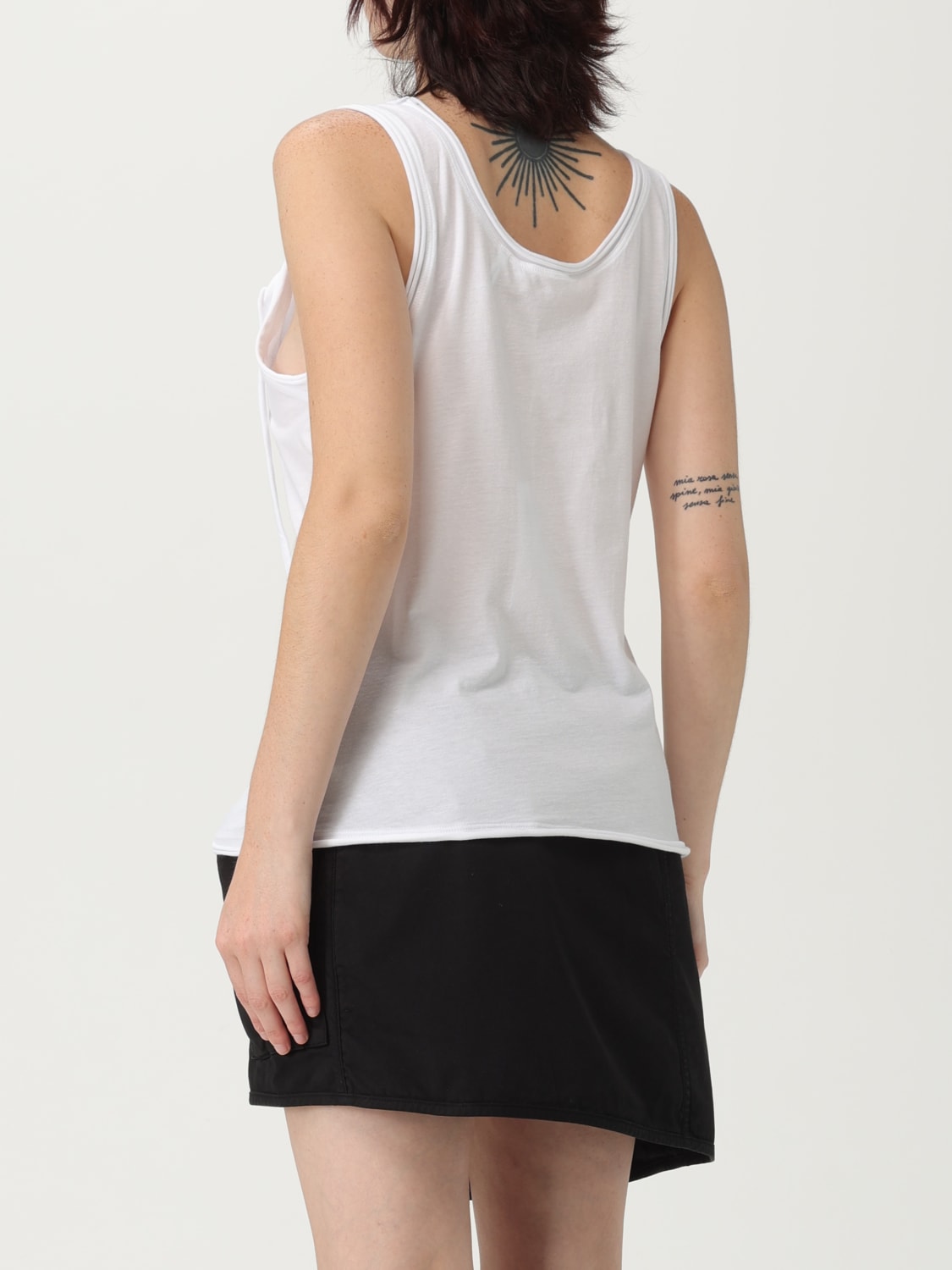HELMUT LANG TOP: T-shirt woman Helmut Lang, White - Img 3