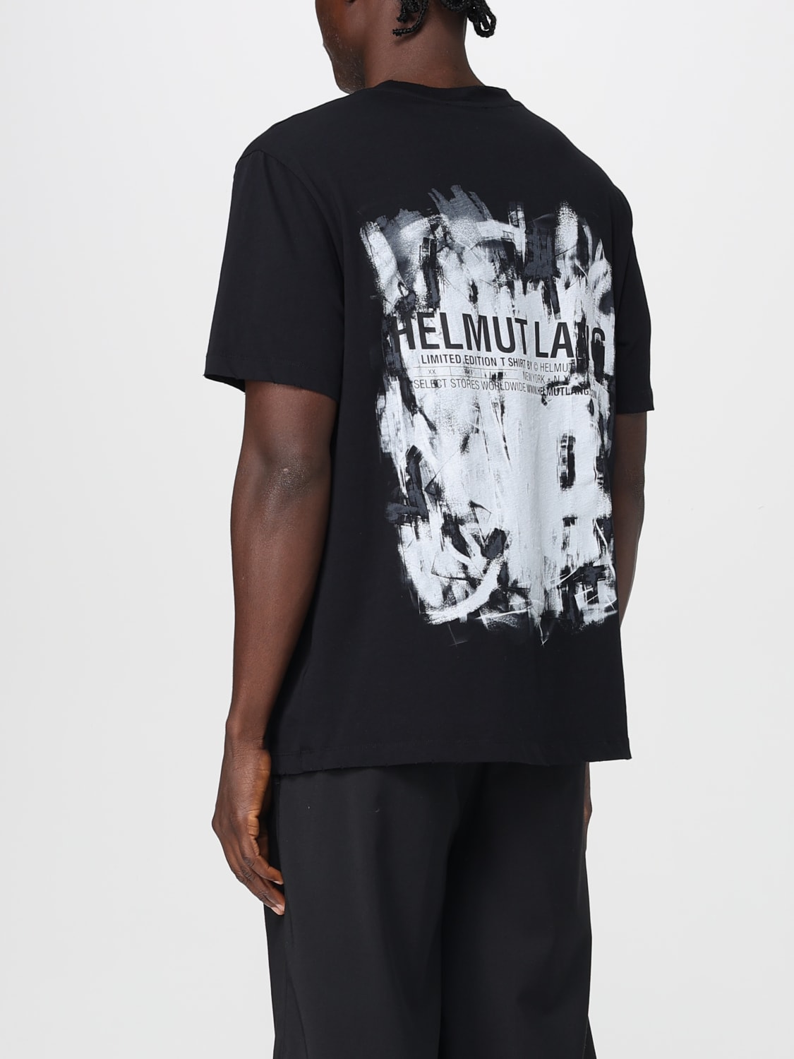 Tシャツ・カットソー HELMUT LANG Men T-shirt Black P02HM511 A05 HELMUT LANG: Sweatshirt men - Black | Helmut Lang t-shirt