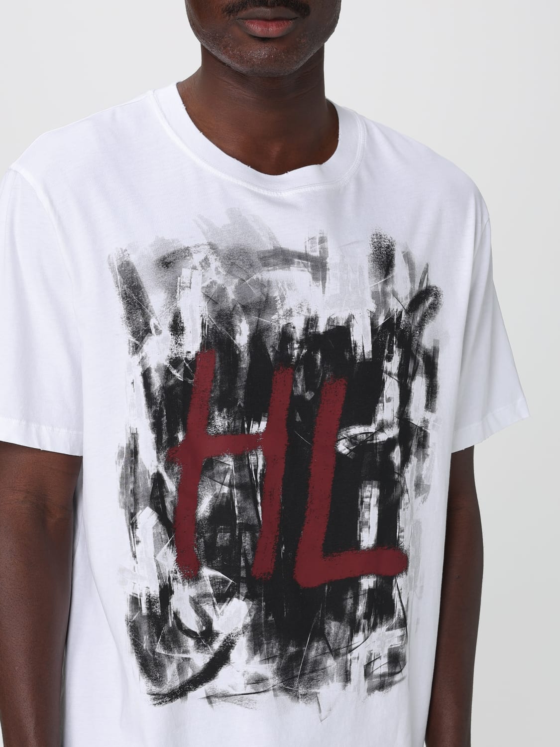 HELMUT LANG T-SHIRT: Sweatshirt men Helmut Lang, White - Img 5