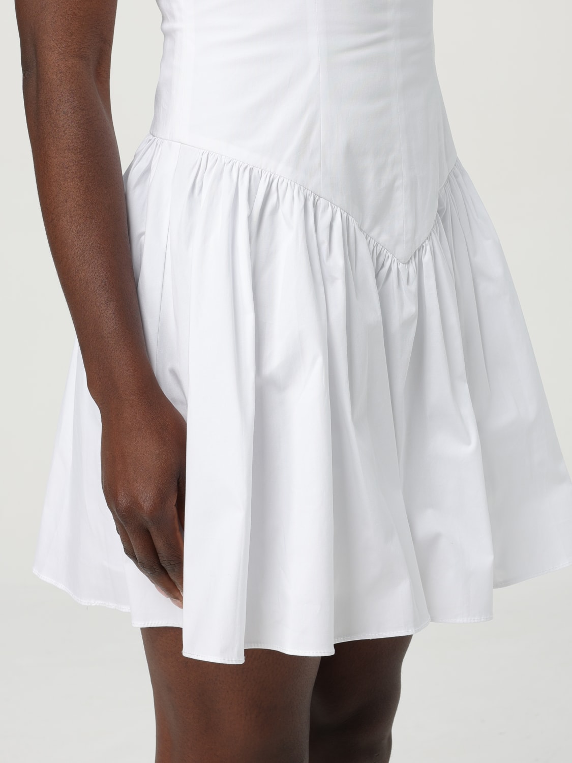 ワンピース STAUD Woman Dress White R25S2266PO WHT STAUD: Dress woman - White | Staud dress R25S2266PO online