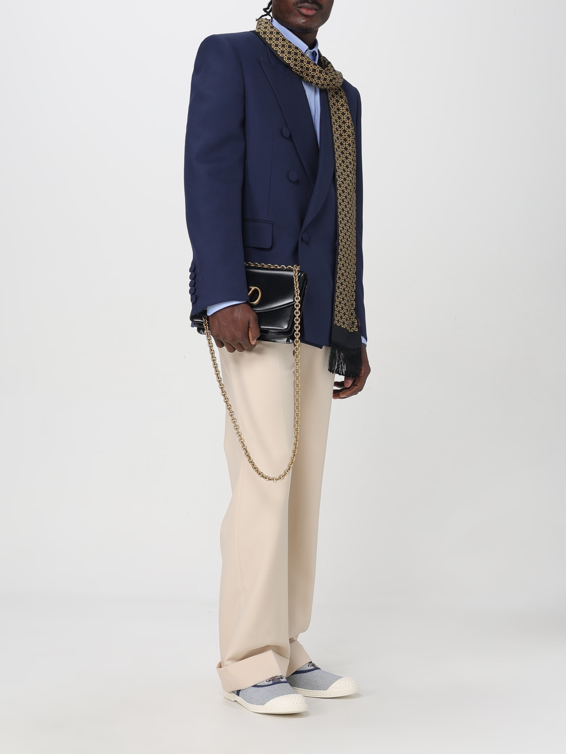 VALENTINO PANTS: Pants men Valentino, Butter - Img 2