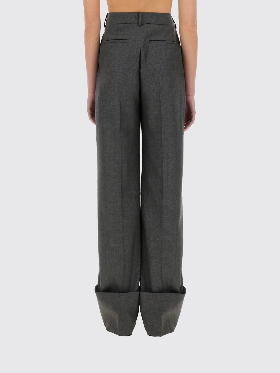 VALENTINO PANTS: Pants woman Valentino, Grey - Img 3