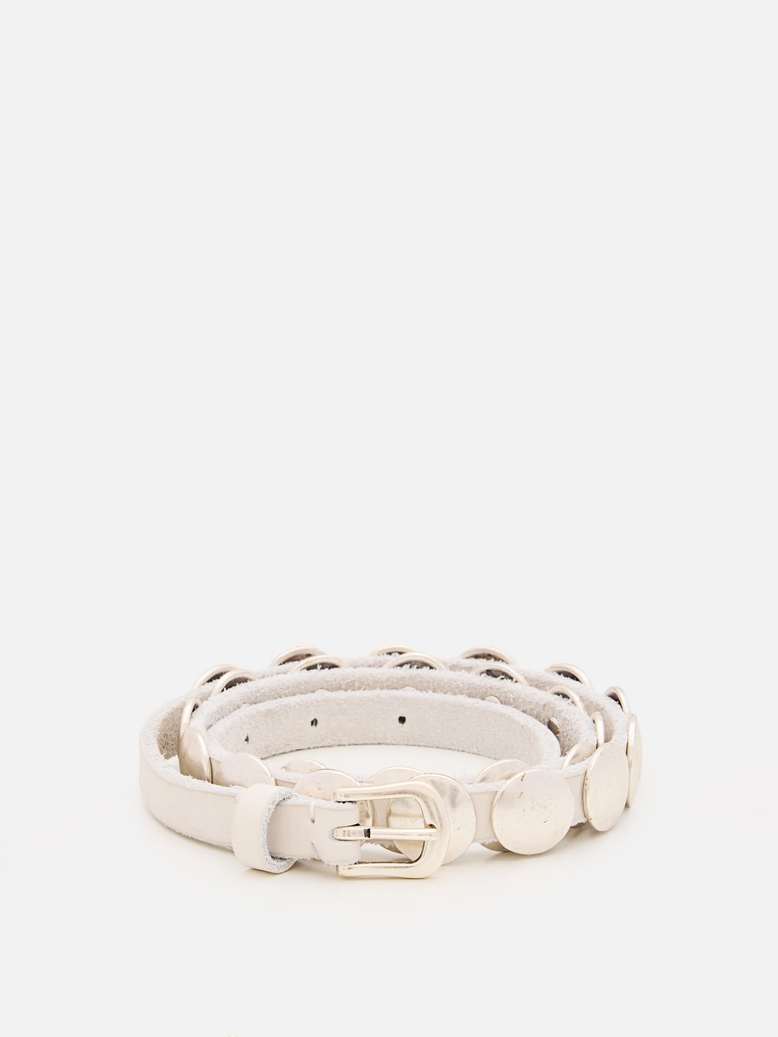 GOLDEN GOOSE BELT: Belt woman Golden Goose, White - Img 1