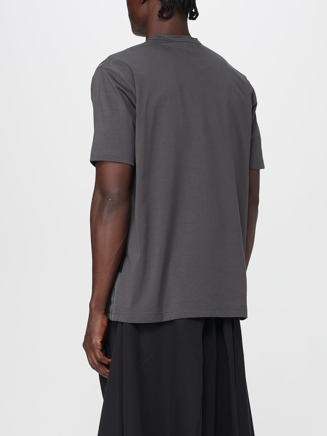 Tシャツ・カットソー JUNYA WATANABE Grey Cotton T-Shirt JUNYA WATANABE: T-shirt men - Grey | Junya Watanabe t-shirt