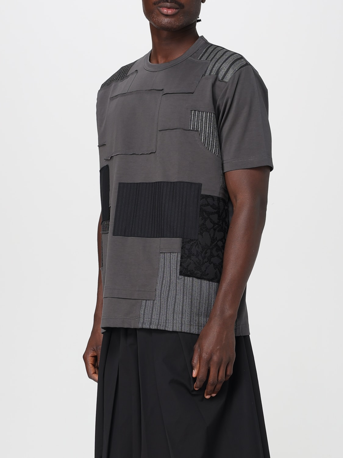 Tシャツ・カットソー JUNYA WATANABE Men T-shirt Grey WOT007051 1 JUNYA WATANABE: T-shirt men - Grey | Junya Watanabe t-shirt