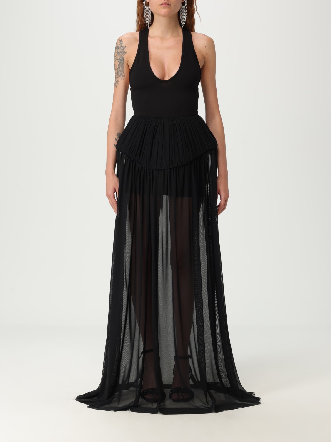 DAVID KOMA DRESS: Dress woman David Koma, Black - Img 1