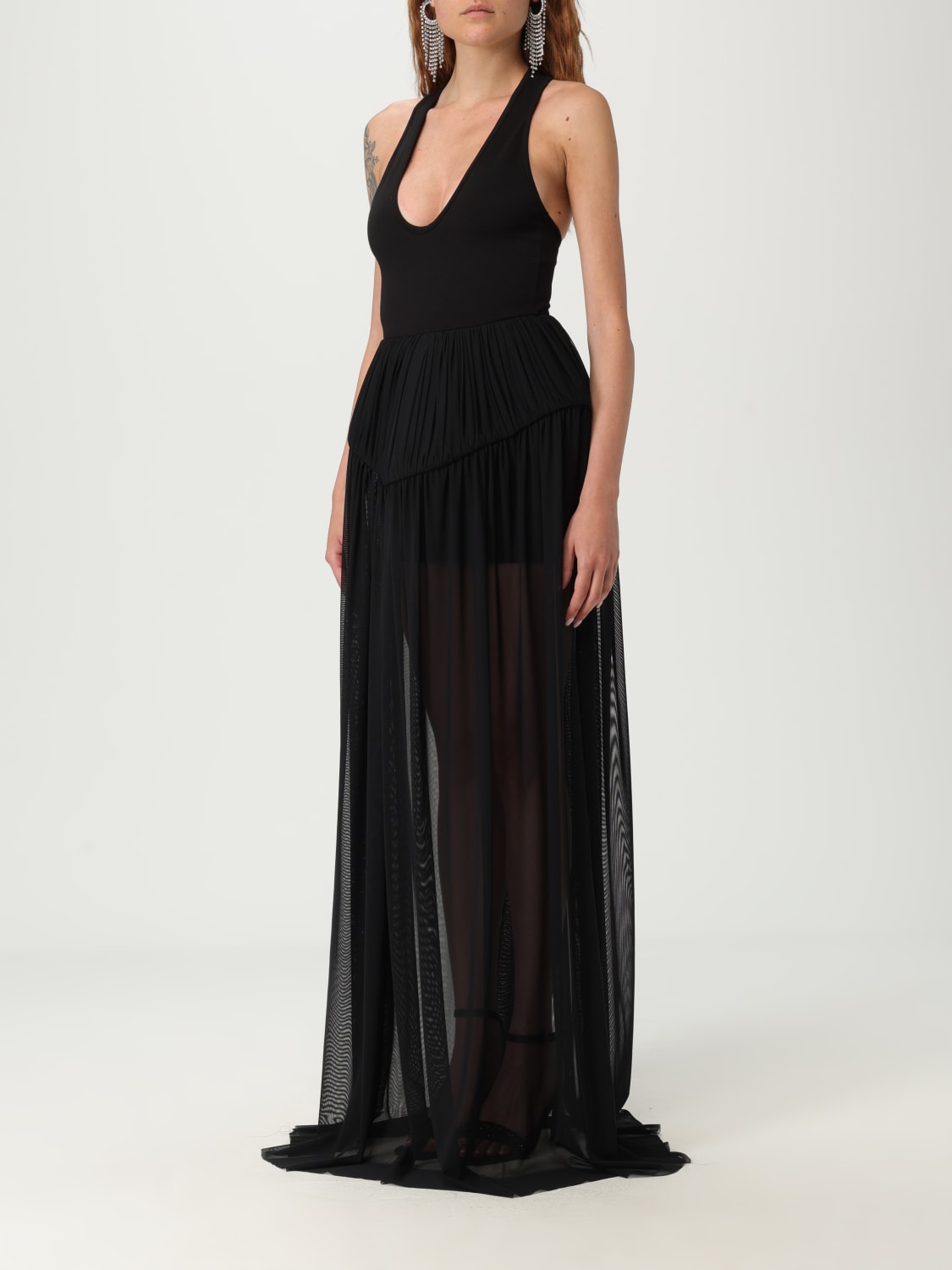 DAVID KOMA DRESS: Dress woman David Koma, Black - Img 3