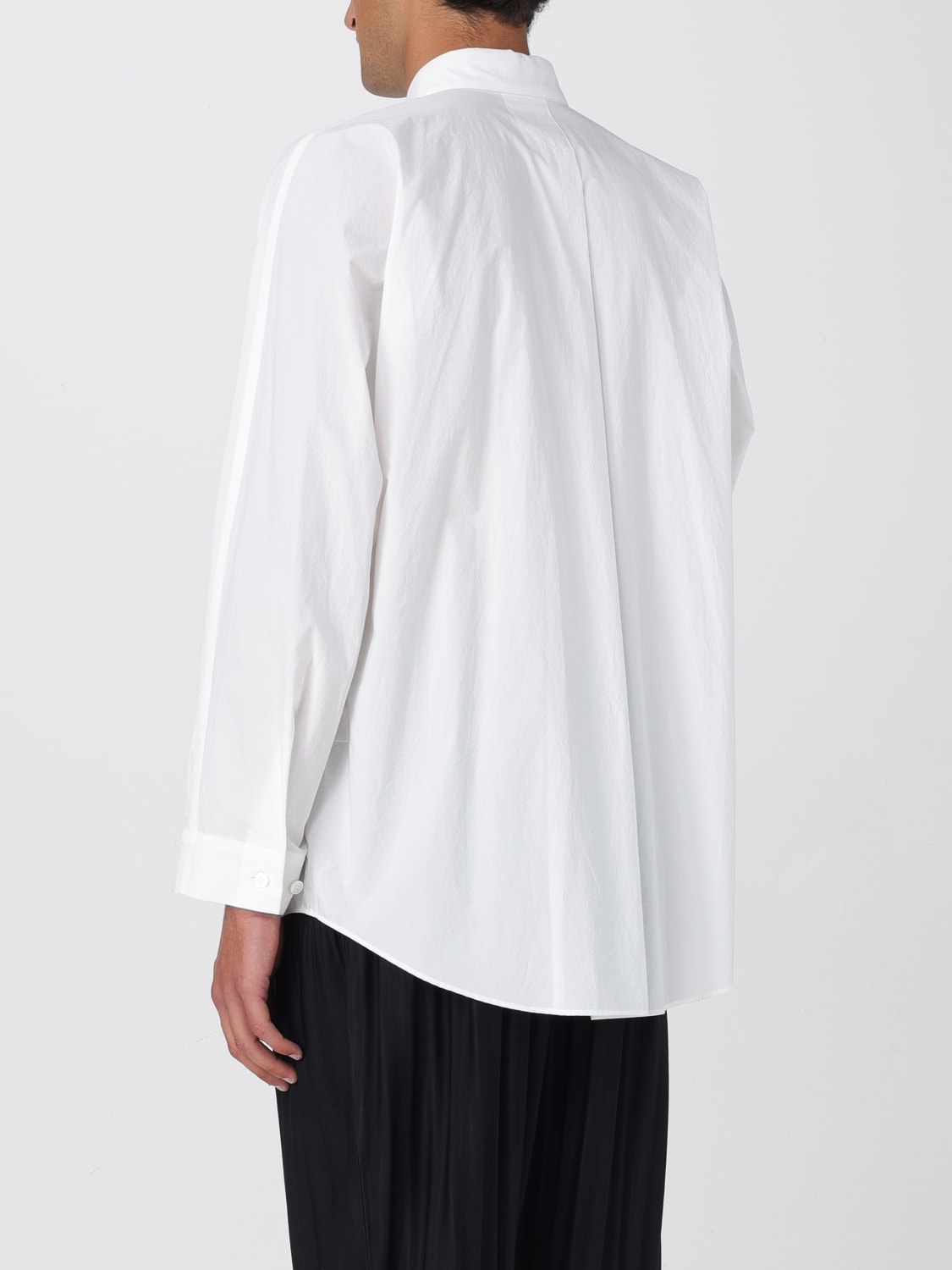 HOMME PLISSE' ISSEY MIYAKE HEMD: Hemd herren Homme Plisse' Issey Miyake, Weiß - Img 3