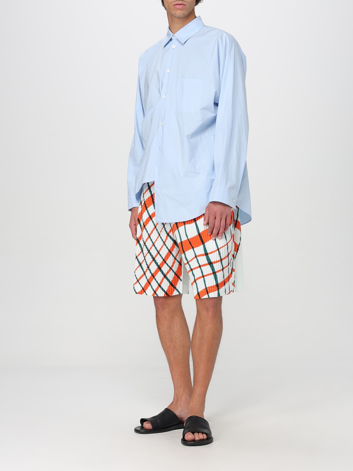 HOMME PLISSE' ISSEY MIYAKE SHIRT: Shirt men Homme Plisse' Issey Miyake, Blue - Img 2