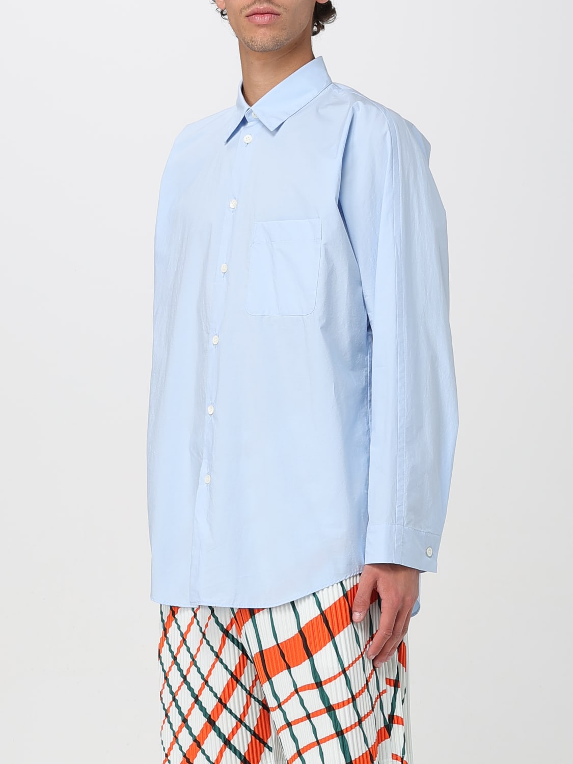 HOMME PLISSE' ISSEY MIYAKE SHIRT: Shirt men Homme Plisse' Issey Miyake, Blue - Img 4