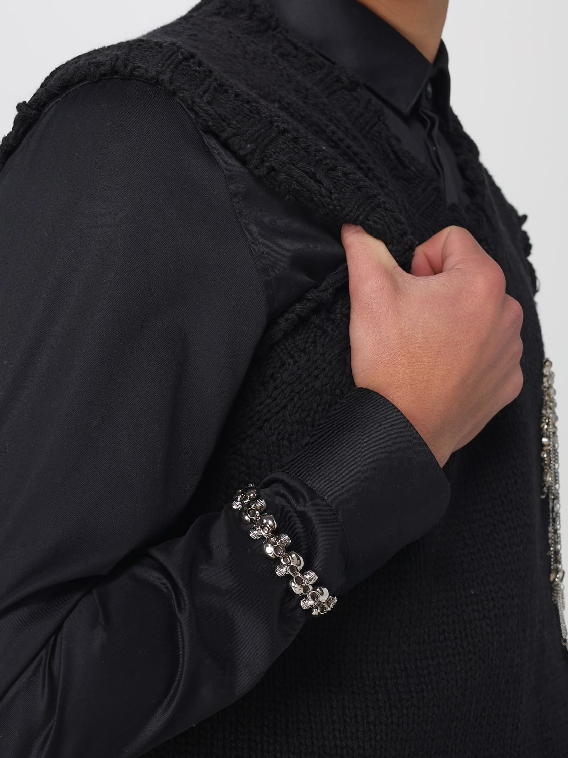 アクセサリーその他 ALEXANDER MCQUEEN Men Jewel Silver 823322J161N 0446 MCQUEEN: Jewel men - Silver | McQueen jewel 823322J161N