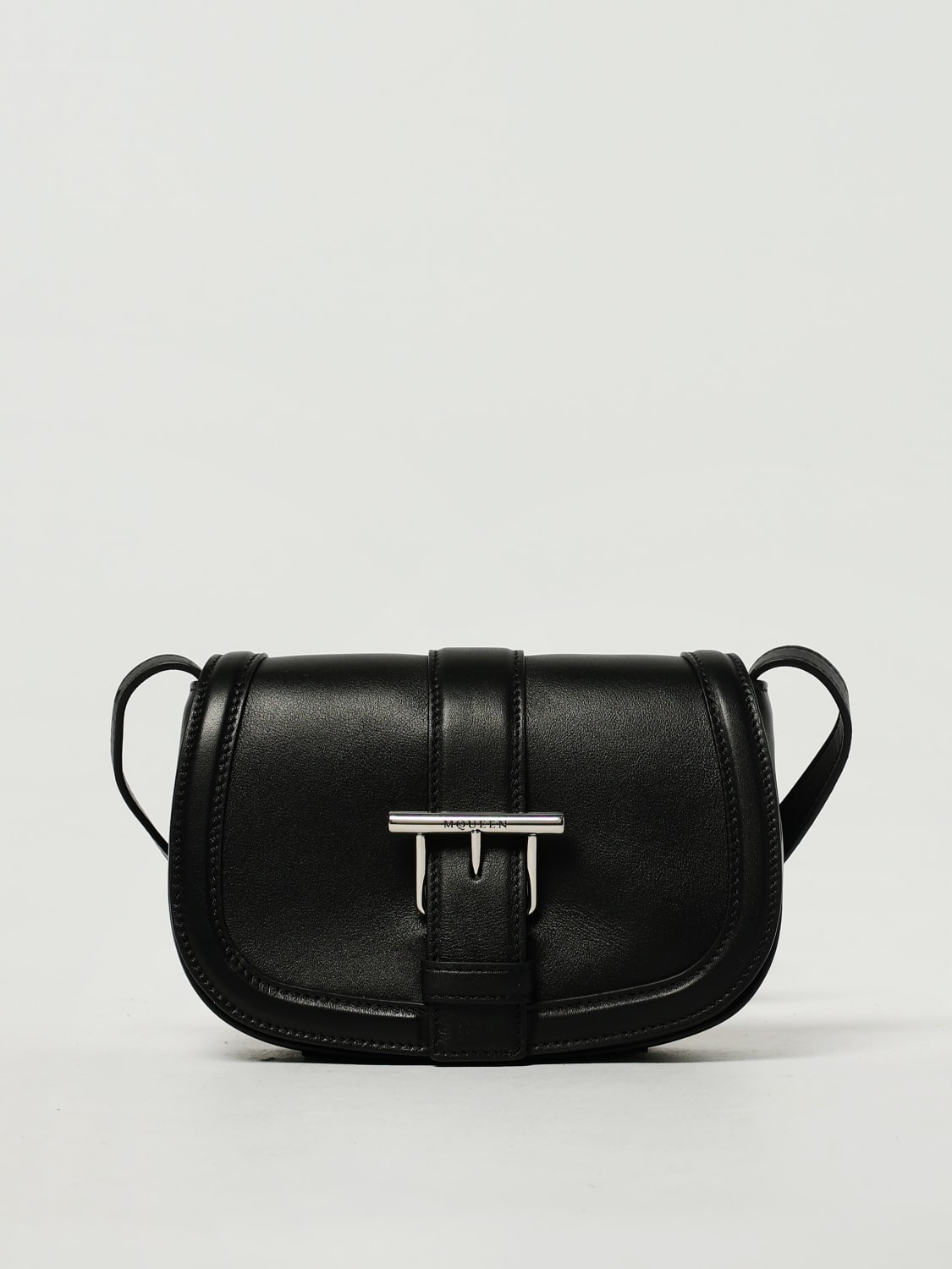 バッグ・カバンその他 ALEXANDER MCQUEEN Woman Mini bag Black 8271131MAAD 1000 MCQUEEN: Crossbody bags woman - Black | McQueen mini bag