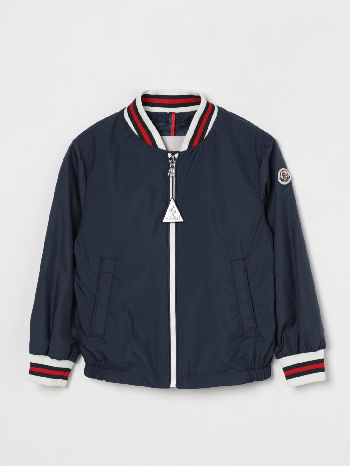 MONCLER CHAQUETA: Chaqueta niños Moncler, Azul Marino - Img 1