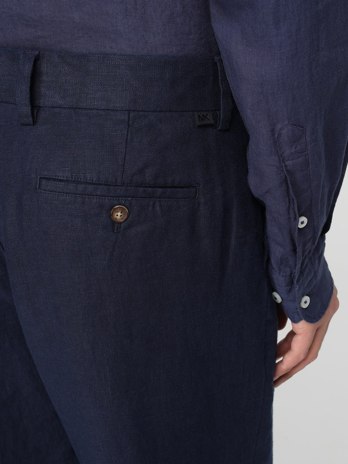 MICHAEL KORS PANTALONES: Pantalón hombre Michael Kors, Azul Oscuro - Img 3