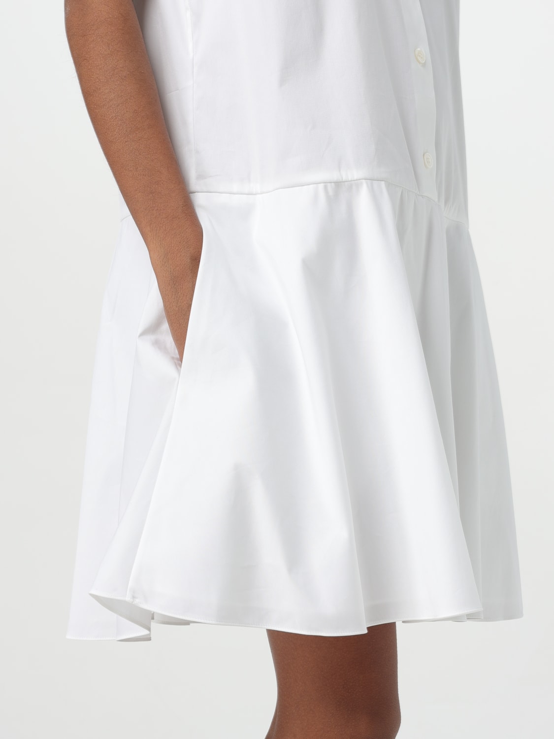 THEORY ROBE: Robes femme Theory, Blanc - Img 3