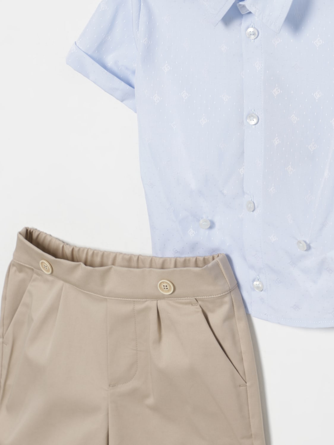 DOLCE & GABBANA JUMPSUIT: Tracksuits kids Dolce & Gabbana, Beige - Img 3