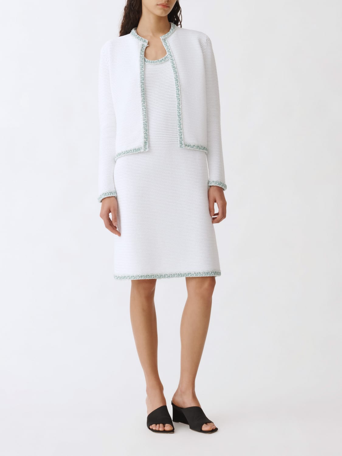 FABIANA FILIPPI ROBE: Robes femme Fabiana Filippi, Blanc - Img 2