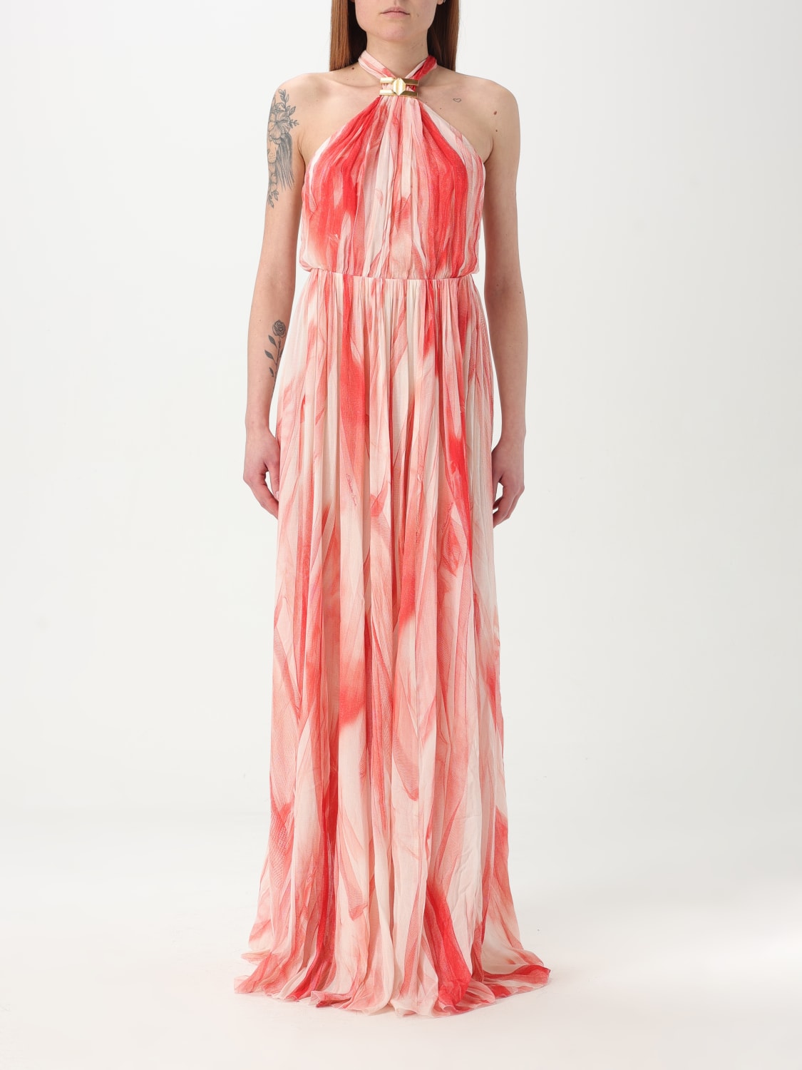 ワンピース ELISABETTA FRANCHI Woman Dress Butter AB796 193 ELISABETTA FRANCHI: Dress woman - Butter | Elisabetta