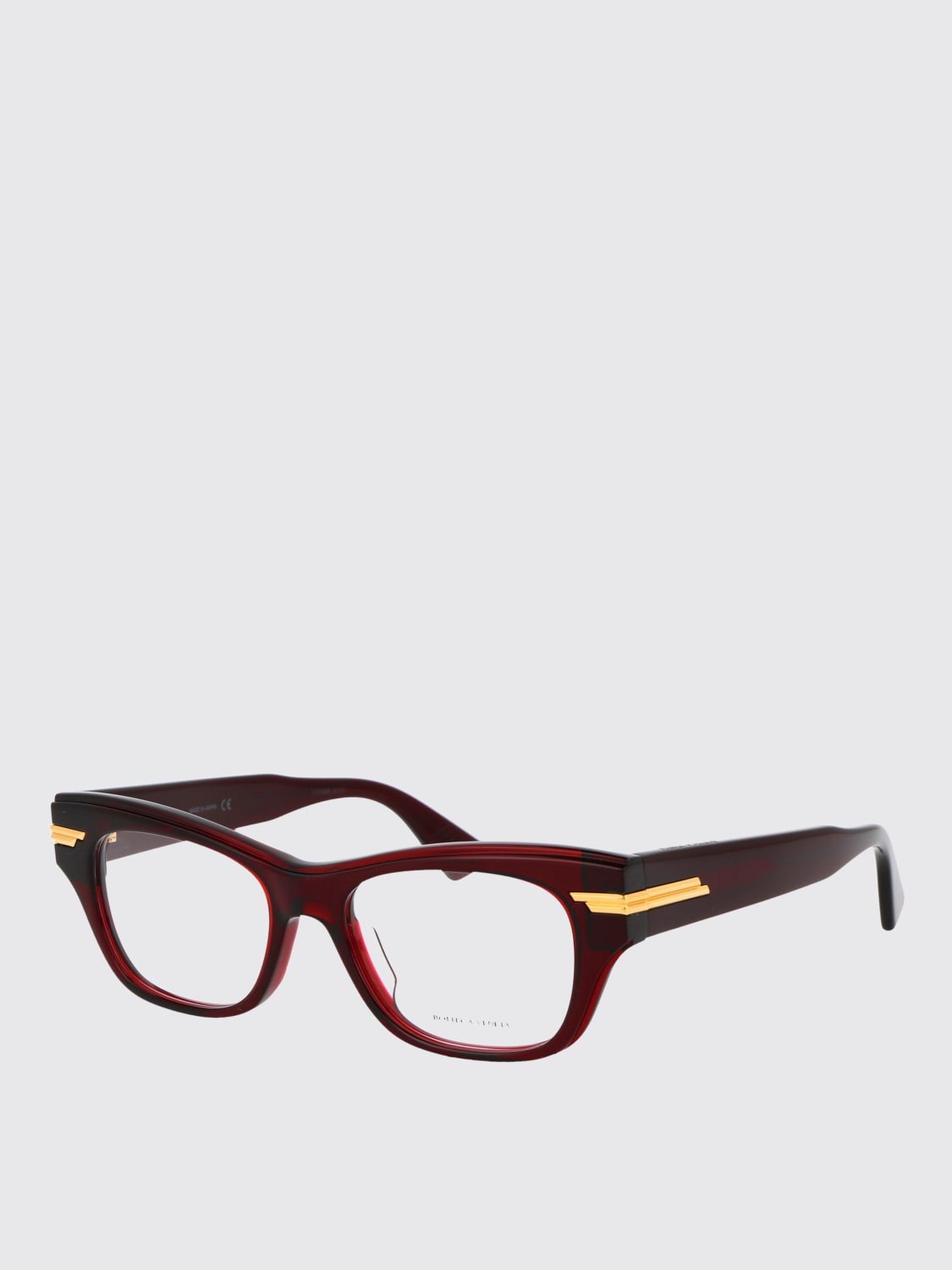 BOTTEGA VENETA LUNETTES DE VUE: Lunettes de vue femme Bottega Veneta, Bordeaux - Img 1