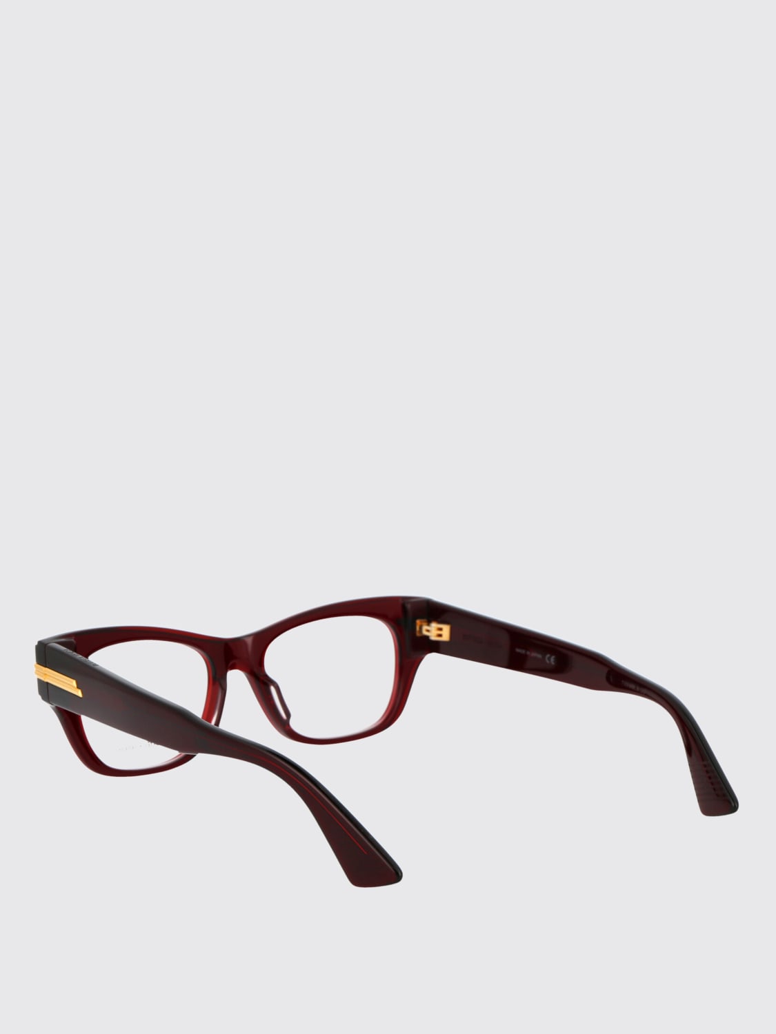 BOTTEGA VENETA LUNETTES DE VUE: Lunettes de vue femme Bottega Veneta, Bordeaux - Img 3