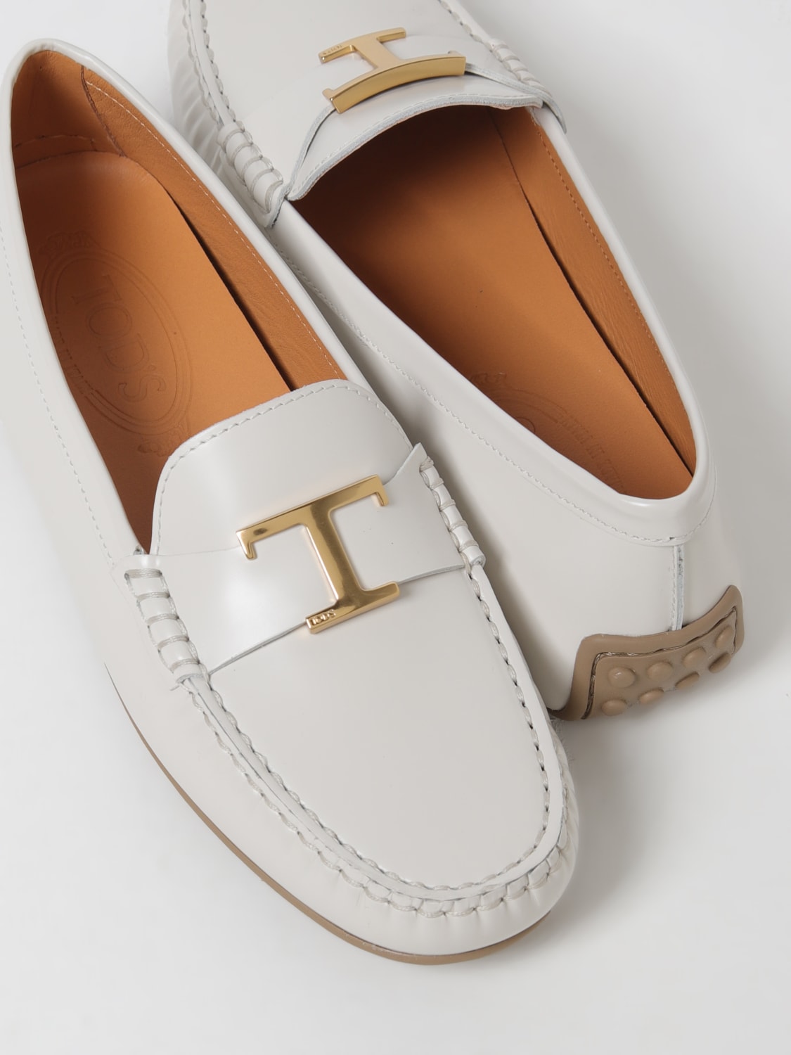 TOD'S MOKASSINS: Mokassins damen Tod's, Weiß - Img 4