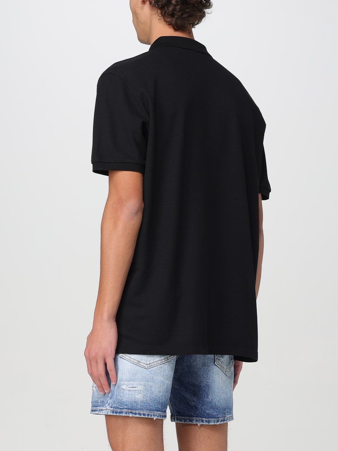 DSQUARED2 POLO SHIRT: Polo shirt men Dsquared2, Black - Img 2