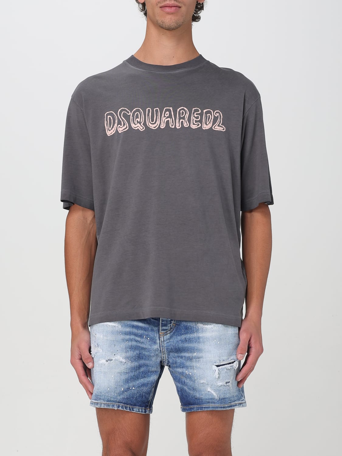 Tシャツ・カットソー DSQUARED2 Men T-shirt Black S71GD1554D20035 814 DSQUARED2: T-shirt men - Black | Dsquared2 t-shirt