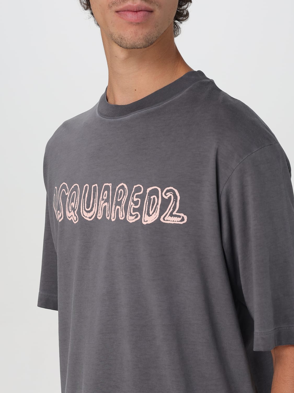 Tシャツ・カットソー DSQUARED2 Men T-shirt Black S71GD1554D20035 814 DSQUARED2: T-shirt men - Black | Dsquared2 t-shirt