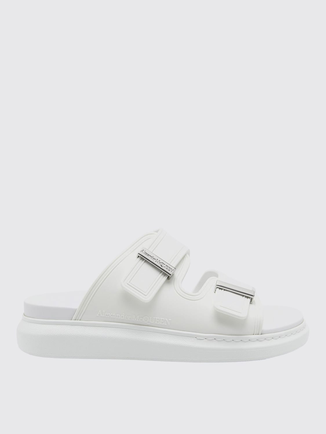 サンダル ALEXANDER MCQUEEN Men Sandals White 663563W4Z51 9359 MCQUEEN: Sandals men - White | McQueen sandals 663563W4Z51