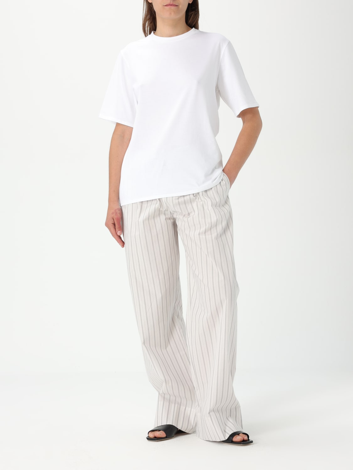 THE ROW T-SHIRT: T-shirt woman The Row, White - Img 2