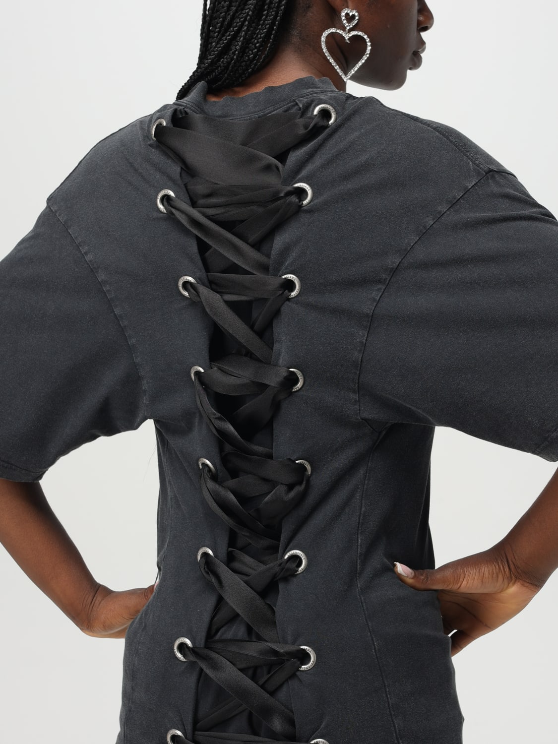 BALENCIAGA T-SHIRT: T-shirt woman Balenciaga, Black - Img 5