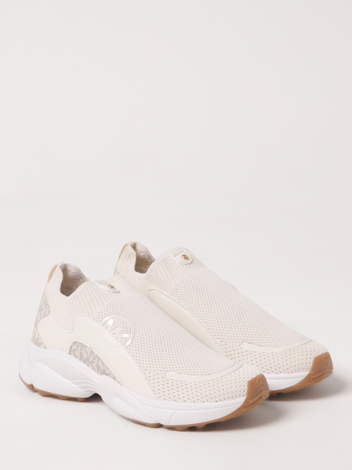 MICHAEL KORS SNEAKERS: Shoes woman Michael Kors, Ivory - Img 2