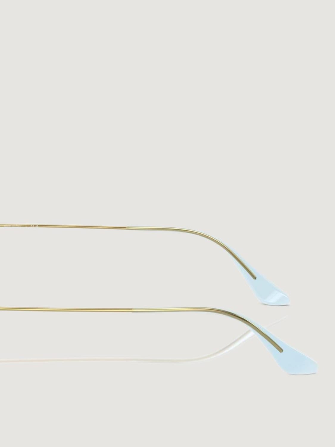 RAY-BAN OCCHIALI DA SOLE: Occhiali da sole 0RB3025 Ray-Ban in metallo, Celeste - Img 3