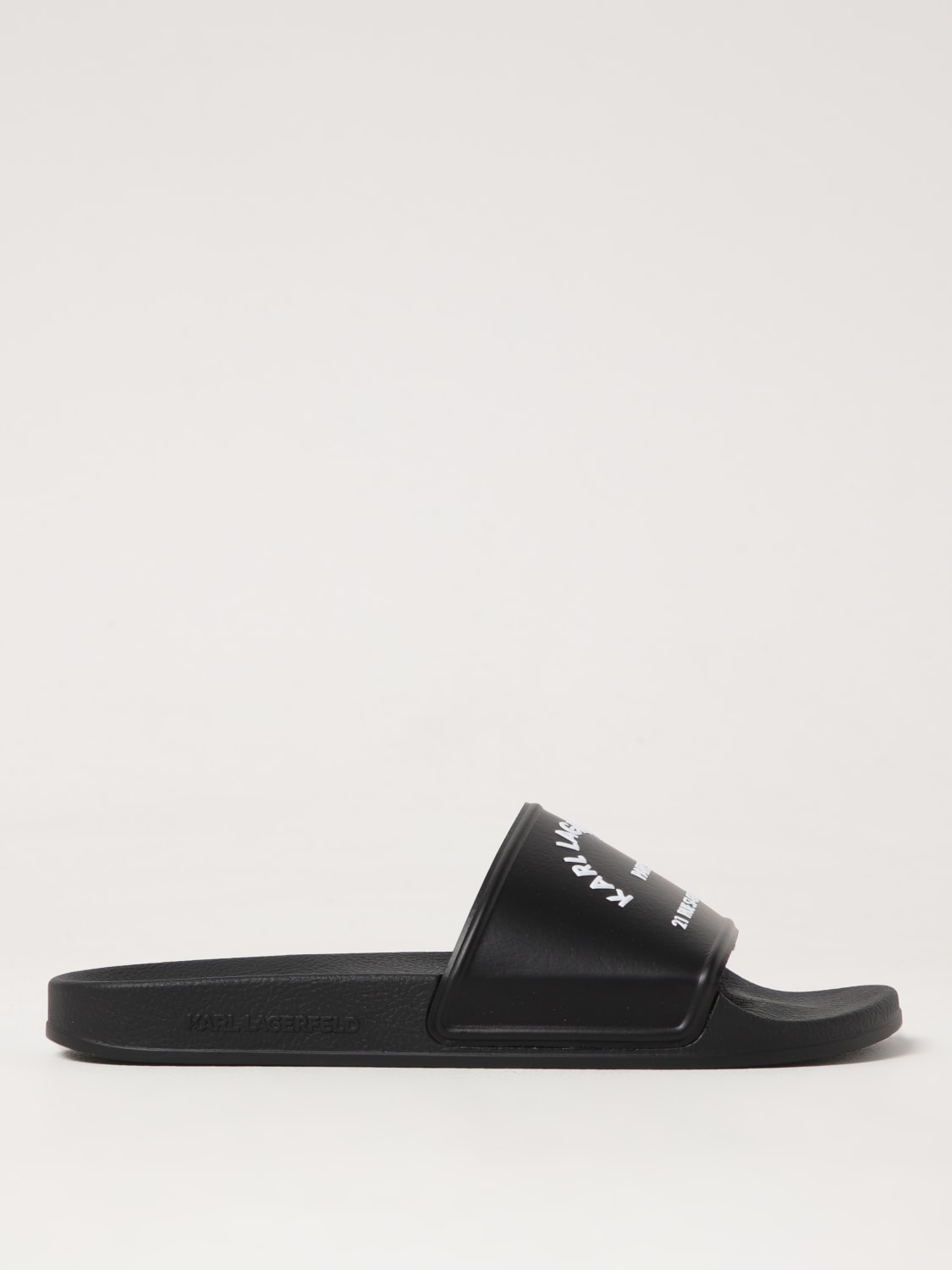 KARL LAGERFELD SANDALS: Sandals men Karl Lagerfeld, Black - Img 1