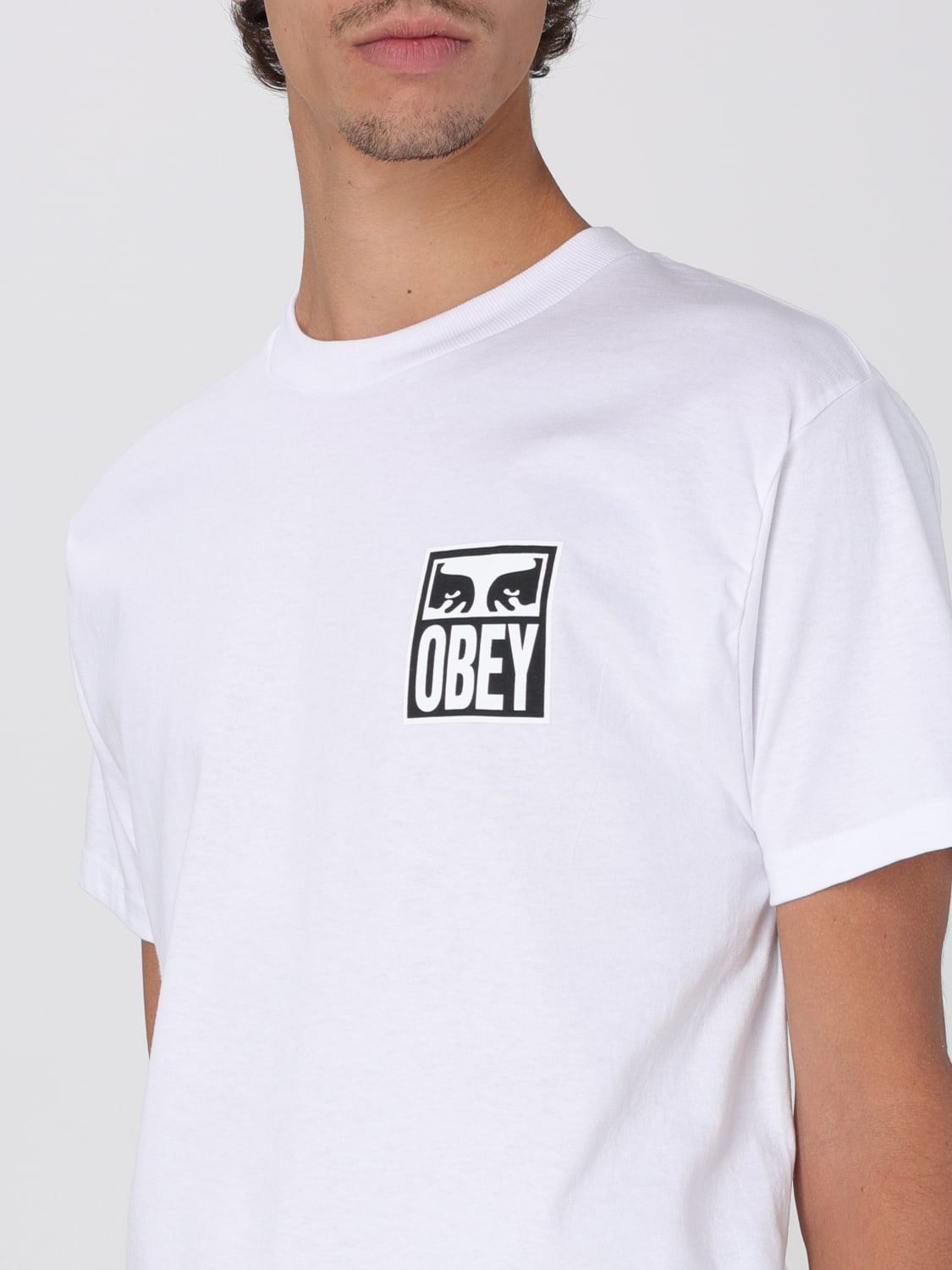 OBEY T-SHIRT: T-shirt herren Obey, Weiß - Img 3