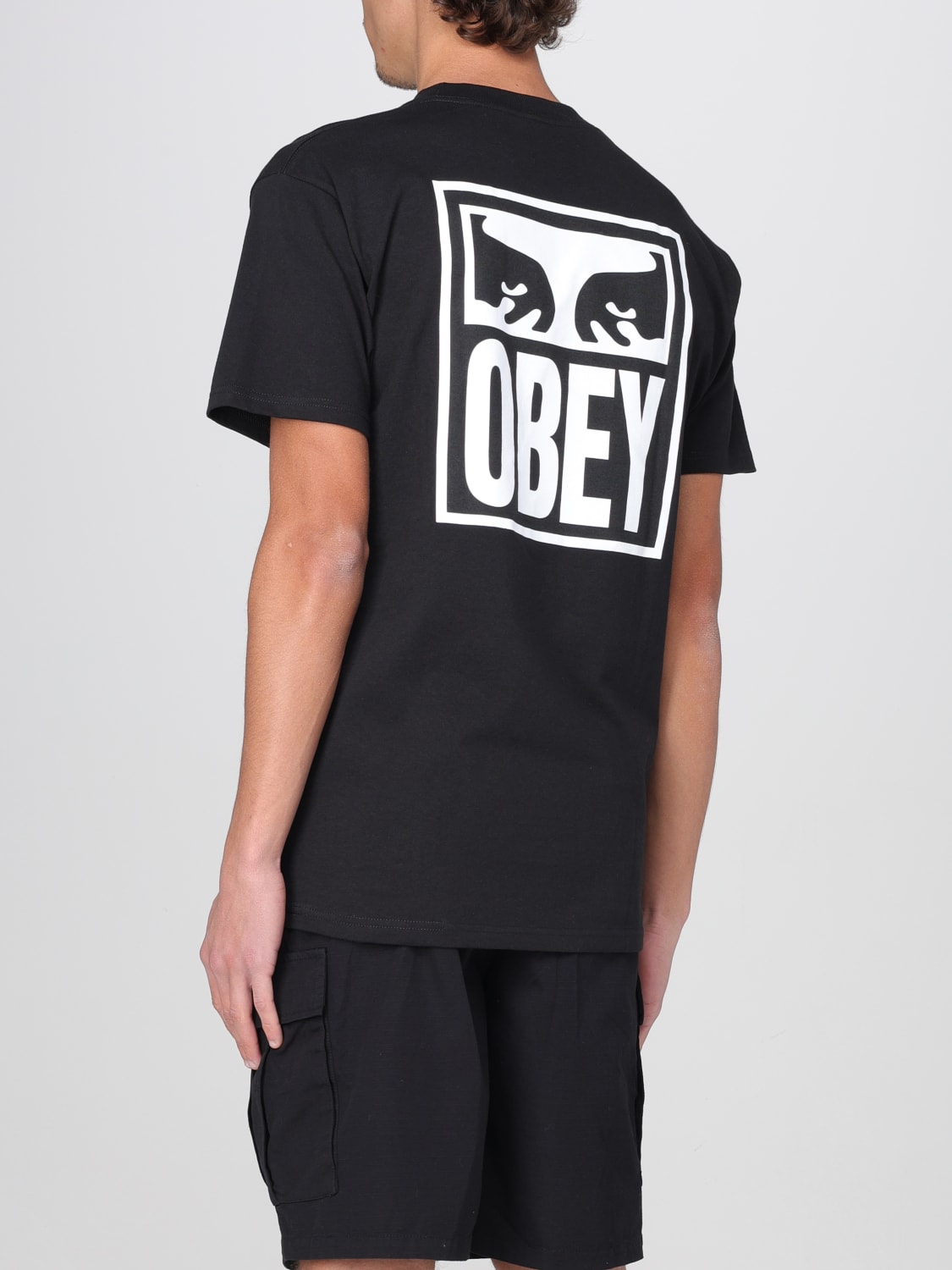 OBEY T-SHIRT: T-shirt men Obey, Black - Img 2
