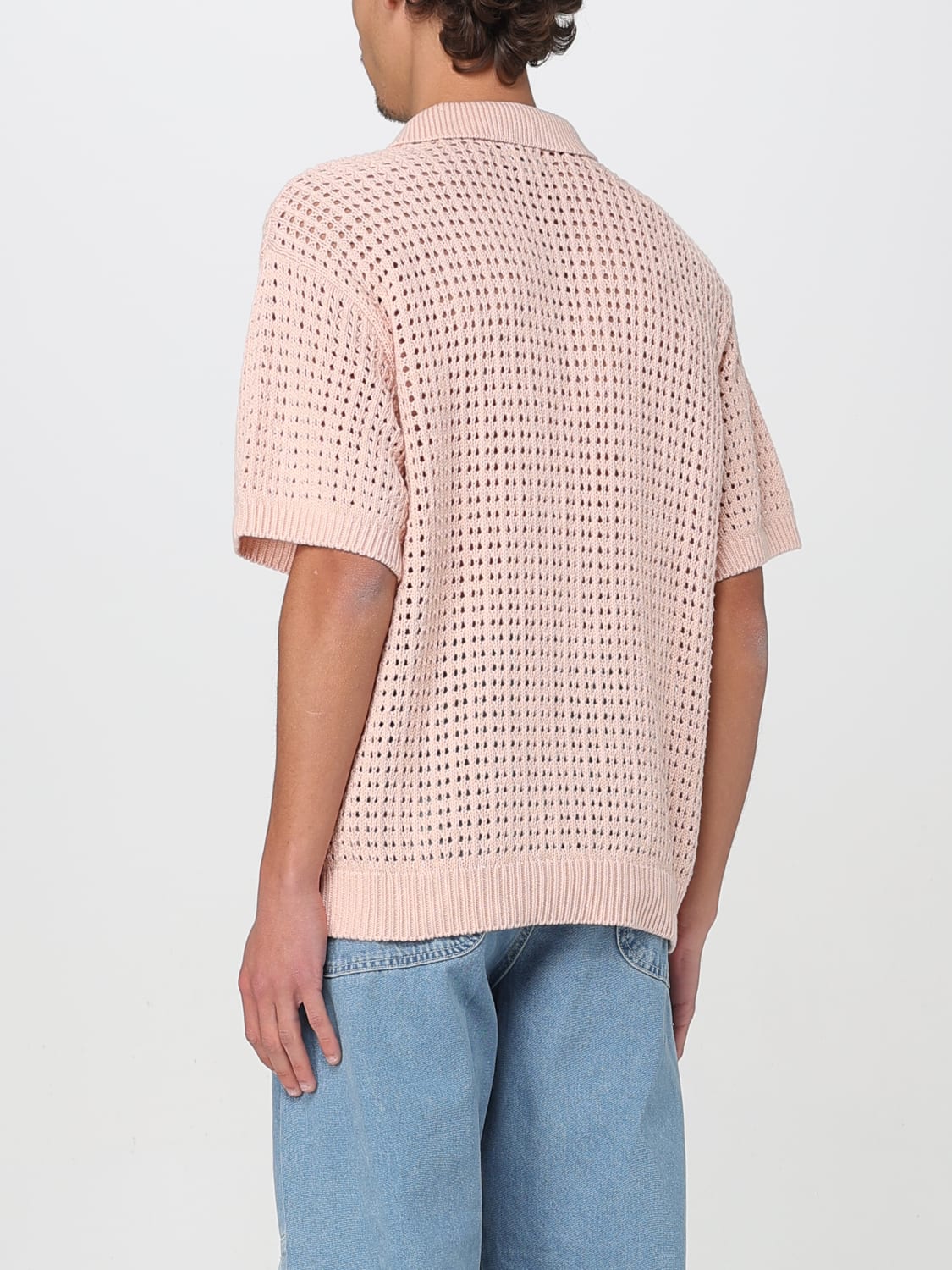 OBEY POLO: Polo homme Obey, Rose - Img 2