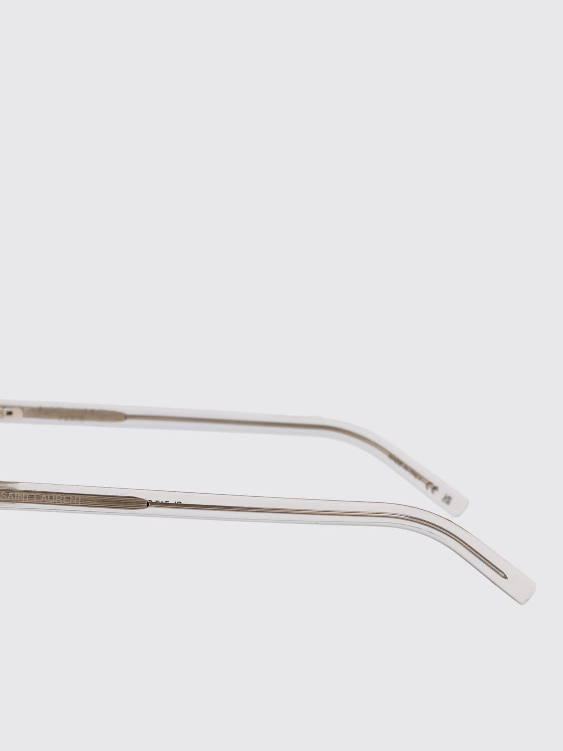 SAINT LAURENT: Optical frames woman - Beige | Saint Laurent