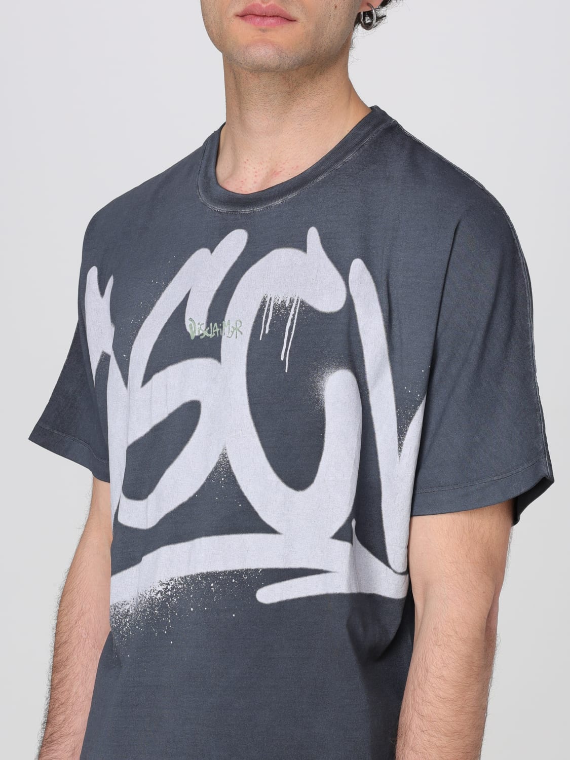 DISCLAIMER T-SHIRT: Pull homme Disclaimer, Noir - Img 3