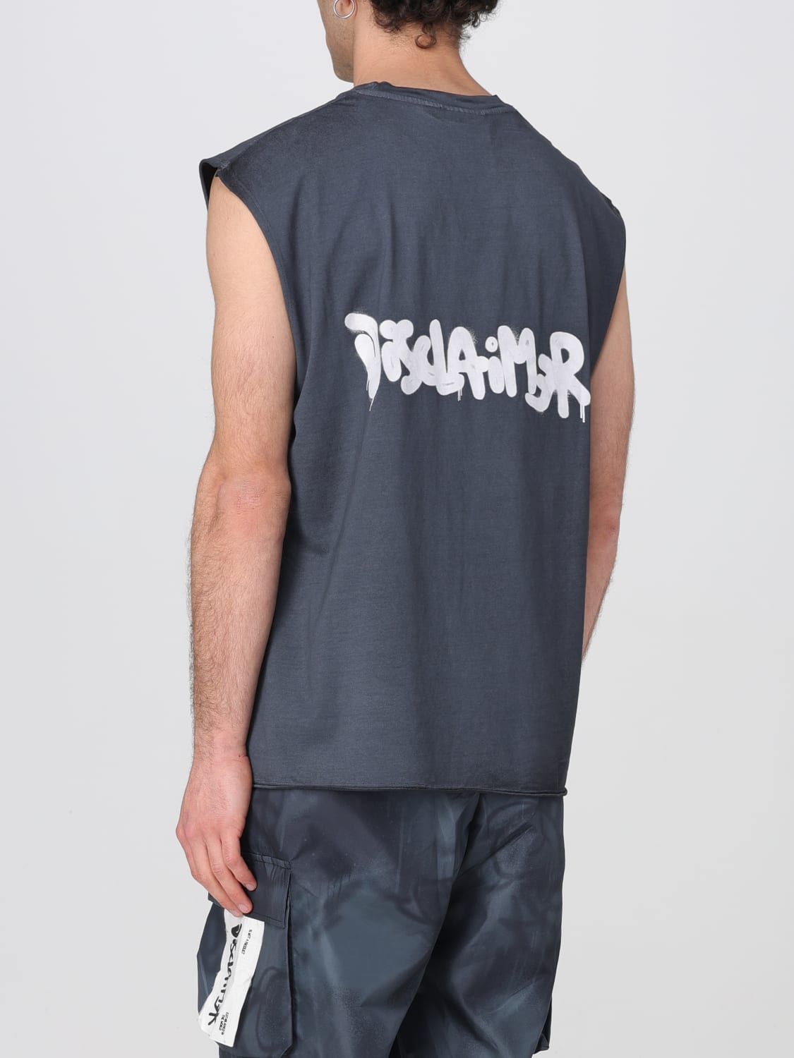 DISCLAIMER T-SHIRT: Pullover herren Disclaimer, Schwarz - Img 2