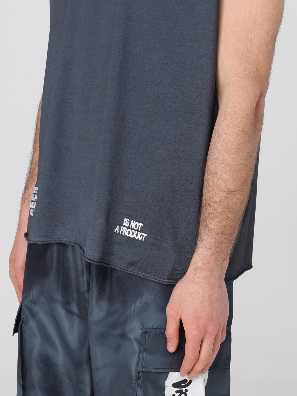 DISCLAIMER T-SHIRT: Pullover herren Disclaimer, Schwarz - Img 3