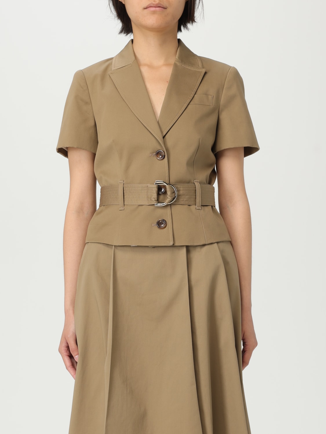 LIU JO JACKE: Jacke damen Liu Jo, Beige - Img 1