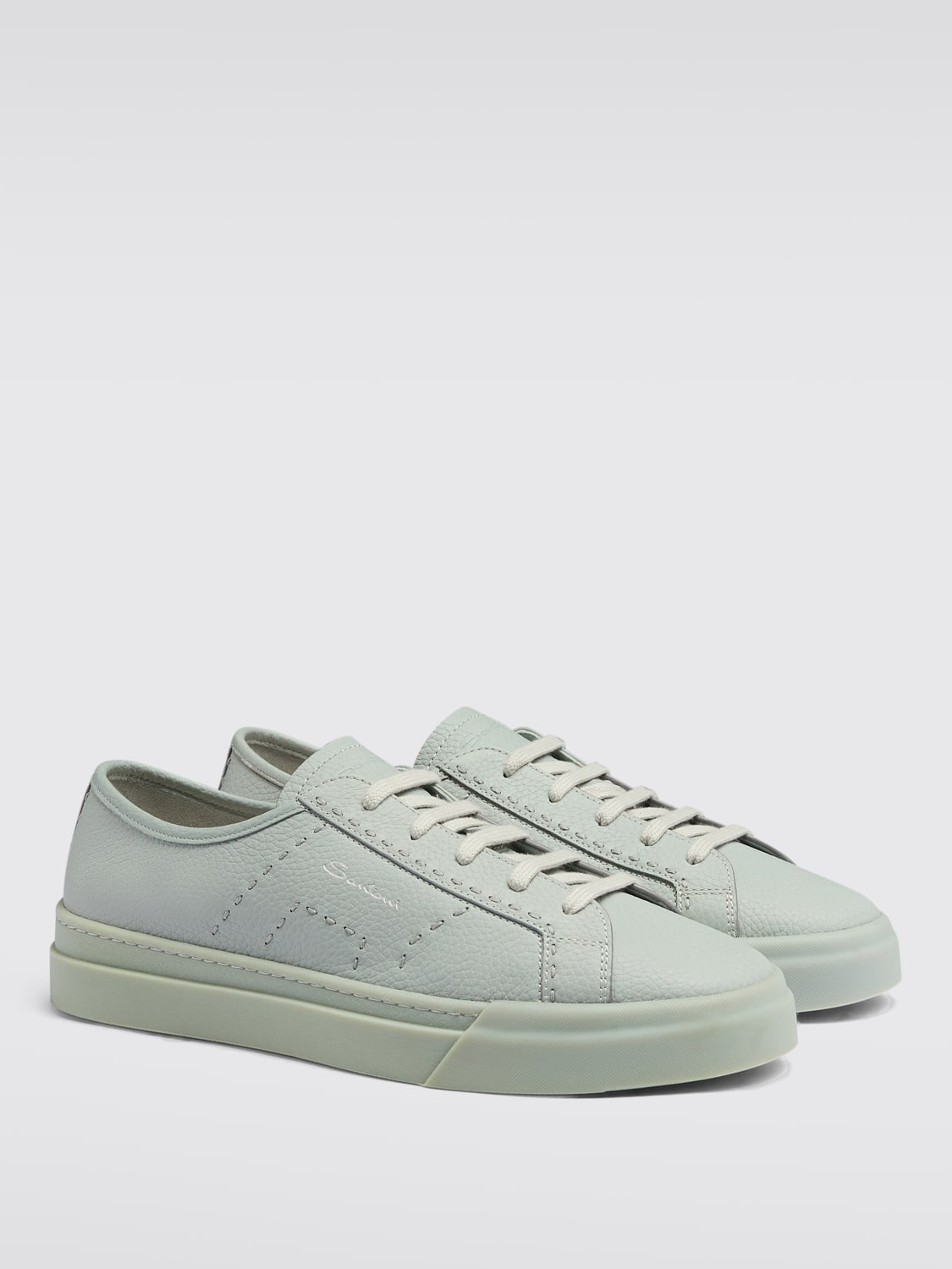 スニーカー SANTONI Men Sneakers Blue MBGT22063ANITMIA G20 SANTONI: Sneakers men - Blue | Santoni sneakers
