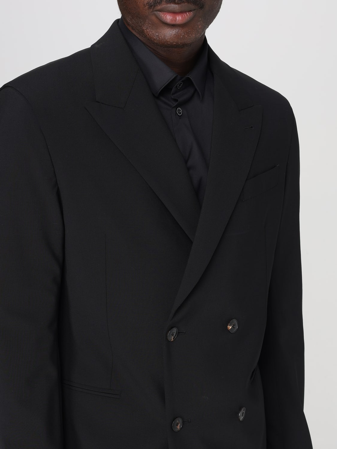 EMPORIO ARMANI ANZUG: Anzug herren Emporio Armani, Schwarz - Img 5